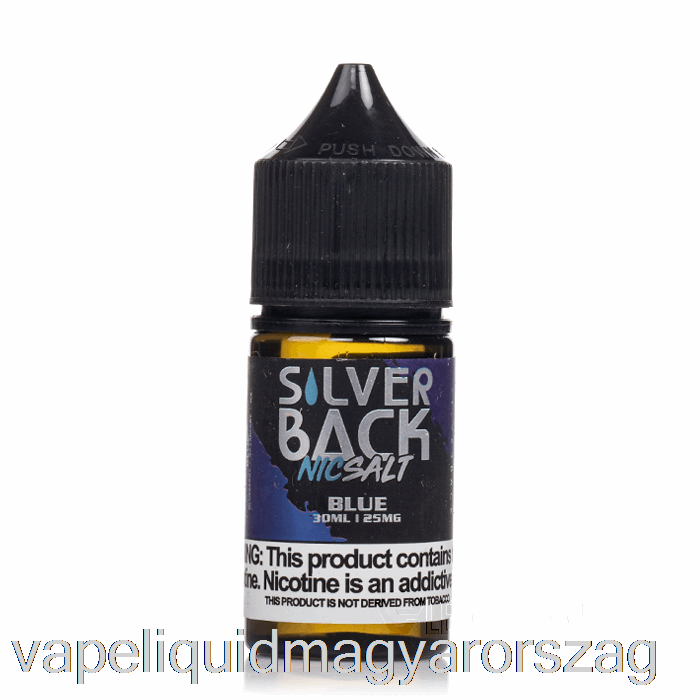 Kék - Ezüsthátú Juice Co. Sók - 30 Ml 45 Mg Vape E Cigi